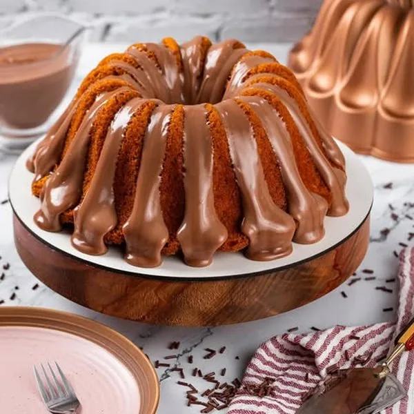 Cake de Zanahoria con Chocolate