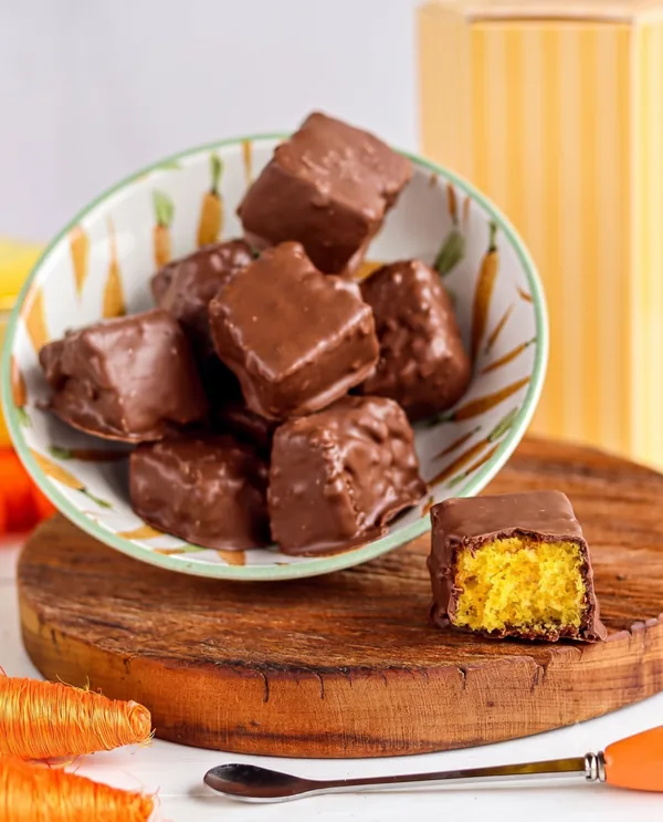 Bocaditos de Zanahoria y Chocolate
